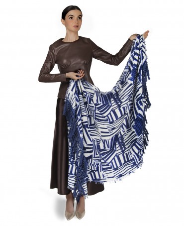 Палантин Унисекс W.FR240-VIRTUEL/VIOLETTE